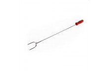 LKS STAINLESS STEEL BRAAI FORK WITH PLASTIC HANDLE