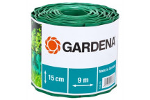 GARDENA LAWN EDGING GREEN 9MX15CM