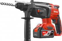 DCK 20V 24MM CORDLESS ROTARY HAMMER DRILL KIT 2X4.0AH BATTERIES + CHARGER