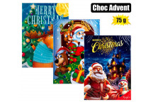 CHOCOLATE XMAS  067-002266-24 CALENDER   75GR