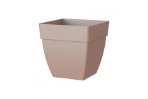 POT PLASTIC CAPRI SQUARE POT TAUPE 35CM ARTEVASI