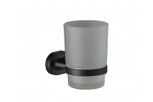 HOLDER TUMBLER TOOTHBRUSH ZENNA BLACK