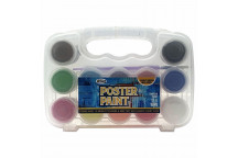 CRAFT POSTER PAINT SET 12X15ML