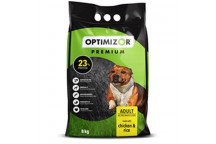 OPTIMIZOR PREMIUM ADULT DOG FOOD 23% RECIPE 8KG