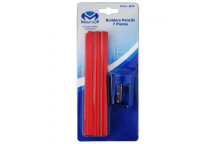 HP WILL MARATHON PENCIL BUILDER 7PC + SHARPENER