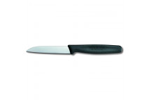 VICTORINOX PARING KNIFE STRAIGHT EDGE BLACK 8CM