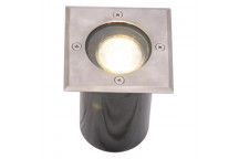 LIGHT GROUND RECESSED GL6109 SS SQUARE BRIGHTSTAR