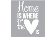 HOME IS WHERE THE STENCIL