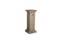 GARDEN SOLUTIONS LARGE SQUARE PILLAR FIBRE CEMENT WATER FEATURE 956X380MM