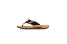 ATLAS HUSK LEATHER CHOC BROWN MEN SANDAL NO 6