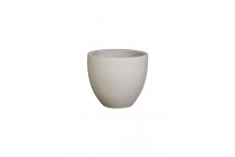 GARDEN SOLUTIONS EGG SMALL FIBRE CEMENT POT 345X395MM