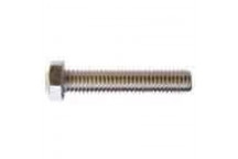 GALVANIZED HEXAGON SCREW SET 6X75MM 25PER PACK