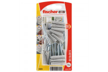 FISCHER WALLPLUG & SCREWS 15PP