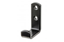 POWDER COATED STEEL BLACK HOOK 49/36X15/17MM