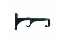 DOUBLE BLACK PLASTIC BRACKETS