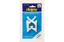 DEJAY ADHESIVE BATH HOOK 2PP.