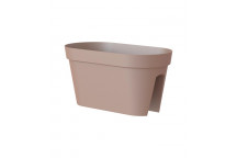 POT PLASTIC BALCONY PLANT BOX TAUPE 60CM ARTEVASI