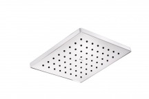 COBRA ARRIVE CHROME SQUARE SHOWER HEAD 200MM