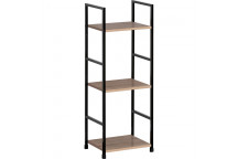 3 TIER FLAT PACK SLIM SHELVES