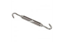 TURNBUCKLE HOOK&EYE STAINLESS STEEL 8MM