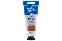 OIL CRAFT PAINT BURNT SIENNA 75ML TUBE