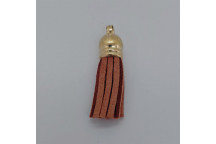 CRAFT COPPER TASSEL WITH GOLD CAP