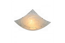EUROLUX CEILING LIGHT SQUARE WHITE 3XE27