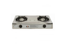 ALVA 2-BURNER STAINLESS STEEL GAS STOVE EXCL GAS HOSE & REGULATOR