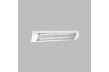 BRIGHT STAR WHITE SLIM METAL AND PLASTIC FLUSH CEILING LINEAR LIGHT