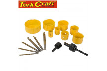 DOWNLIGHTER INSTALLERS KIT W/DR.SAWS 17PCE