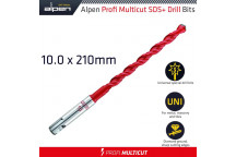 ALPEN PROFI MULTICUT SDS DRILL BIT 10X210MM