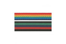 MULTI COLOURED BELT 25MMX40M 500KG