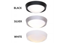 BRIGHTSTAR CEILING LIGHT POLYCARB BLACK OPAL COVER