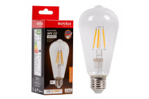 EUROLUX LED FILAMENT PEAR BULB E27 4W DIMM 3000K
