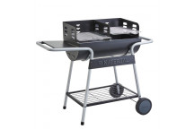 NATERIAL ICARUS ALPHA CHARCOAL BRAAI TROLLEY 2 GRATES 66X40MM