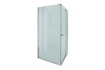 B/CHROME PIVOT SHOWER DOOR