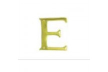 EUROBRASS BRASS E LETTER 75MM