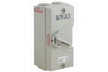 EUROLUX ISOLATOR SWITCH 2 POLE 63AMP 250V IP66