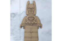 LARGE BATMAN WOOD LEGO