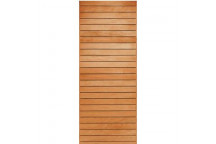 SABS NARROW GROOVE HORIZONTAL HARDWOOD ENTRANCE DOOR 813X2032MM