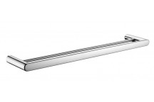 BIJIOU MONACO CHROME DOUBLE TOWEL RAIL 810MM