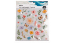 CRAFT RESIN MIX-IN ACETATE FLOWERS