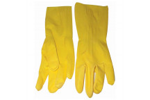 MATSAFE GLOVE LATEX HOUSEHOLD YELLOW SMALL
