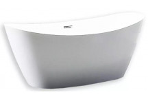 BIJIOU WHITE LAROCHE ACRYLIC FREESTANDING BATH 1700X740X680MM