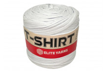 ELITE YARN T-SHIRT WHITE 700GR