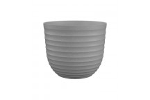 POT PLASTIC HAVANA WAVES LIMESTONE 30CM ARTEVASI
