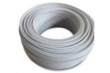 PRECUT WHITE WIRE HOUSE CABLE 2.5MM 10M