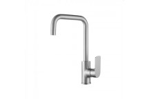 BIJIOU SATIN NICKEL SAVOLE DECK TYPE SINK MIXER