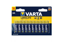 VARTA LONGLIFE BATTERY AA 10PACK