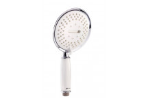 COBRA SNUG WHITE FRONT 3 SPRAY ROUND HAND SHOWER